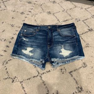 NWT American Eagle Ripped Jean Shorts
